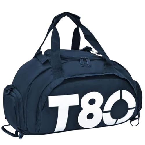 Mochila Feminina Bolsa De Academia Viagem Masculina Grande (AZUL MARINHO)