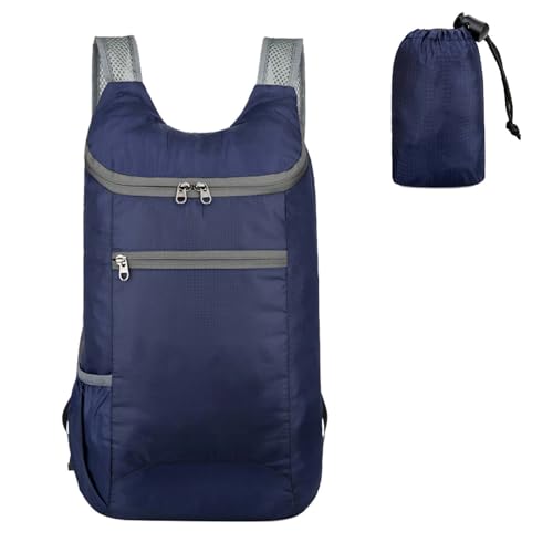 Zaino Pieghevole Ultraleggero, Zaino da Viaggio Impermeabile Uomo e Donna,...