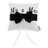 Mr & Mrs Porte Ringkissen, für Hochzeit, 15°cm