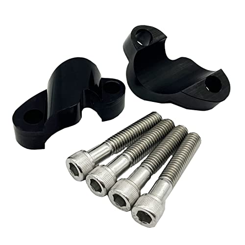 Rehausseur Moto Guidon 25 mm Entretoises Premium de Rehaussement Demi Pouce Sportster 48