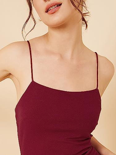 Image of rare Women's Spandex A-Line Midi Casual Dress