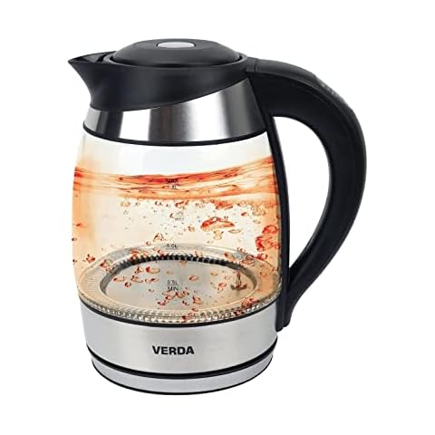 Wasserkocher 1,8L 2200W, Temperaturwahl Cover