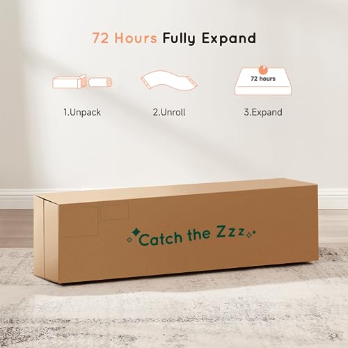 Z-Hom MOC4-005 Mattress Full Size, 10 Inch Hybrid Euro Top Mattress Bed In A Box thumb #4