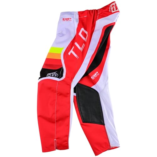 Troy Lee Designs Youth GP Pro Pant, Radian Red/White, 28