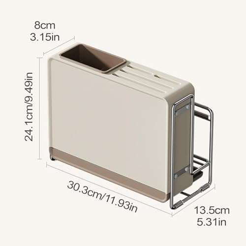 Support de bloc de cuisine peu encombrant pour optimiser l'espace