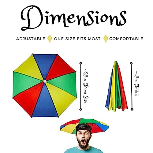 Sc Sapphire Gorgeous Skin Collection Umbrella Hat, Sun Hat, Outdoor Hats For Sun Protection, Packable Beach Hat For Women Men Kids, Fits Beach Bag [1 Hat] (Clown Pattern) #TOP7