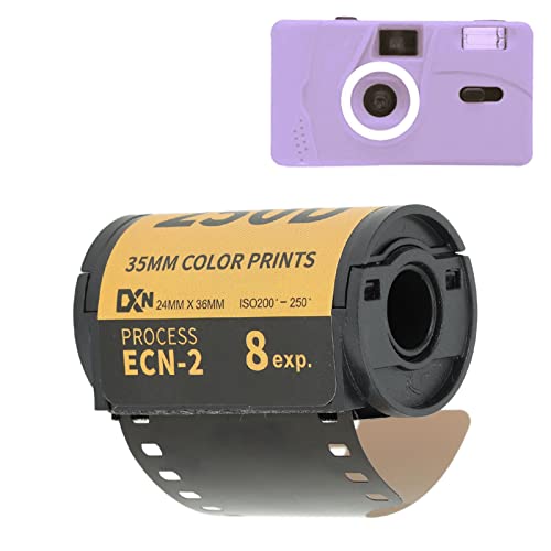 Color Print Film, 35mm Color Print Film Wide Angle High Contrast Professional Camera Film for 135 Cameras, Suitable for Color Prints (12 Exposures)