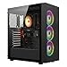 STGsivir Gaming PC, Gaming Computer Desktop Tower, AMD Ryzen 7 5700G up to 4.6GHz, Radeon Vega 8 Integrated Graphics, 32GB DDR4 RAM, 1TB SSD, WIFI 6, BT5.0, RGB fan x3, Windows11 Pro