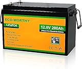 【BMS automatico】: il sistema di gestione della batteria (BMS) integrato protegge la batteria da sovraccarico e scaricamento, sovracorrente, cortocircuito, per prestazioni migliori e una maggiore durata. Il BMS interromperà automaticamente la batteria e la tensione scenderà sotto 1V.