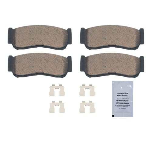 Image of HUSCH D1297 Rear Ceramic Brake Pads Kit Fit For Hyundai Santa Fe 2007-2009