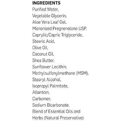 BIOLABS PRO Pregnenolone, All Natural Bioidentical Pregnenolone, 2.5% Maximum Strength, Two-Month Supply (Unscented - 3oz)