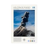 Volcan De Fuego Poster Travel Art Guetemala Print Posters Prints Canvas Deco Paintings Vintage Wall Art For Offices Living Rooms And Bedrooms Hanging Frame 12" L X 18" W