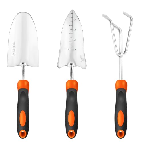 3-in-1 Garden Tool Set with SoftGrip Handle