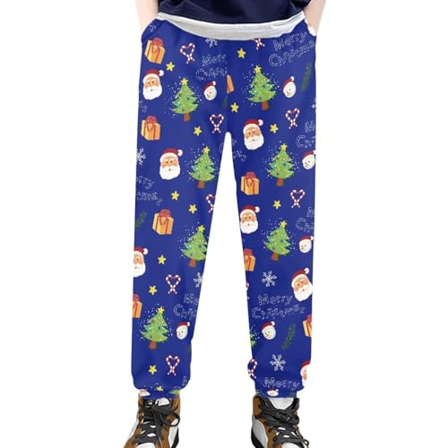 Casual Sweatpants for Kids Teen Plus Size Loose Trackpants Running Jogger Pants with Pockets Graphic Gift for Kids