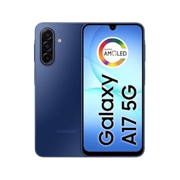 Celular Samsung Galaxy A17 5G, 256GB, 8GB, 50MP Tela 6.7" - Azul