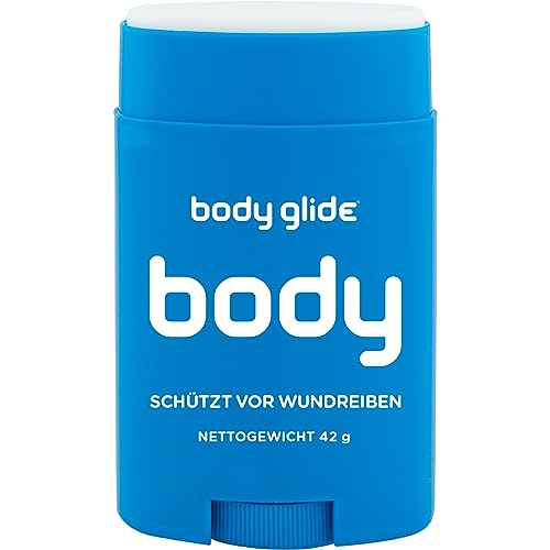 BODY GLIDE „body“ Anti-Wundreib-Stick - Wirksamer Schutz vor Wundreibung & Blasen. Langanhaltend, wasserfest & sauber in der Anwendung. Vielseitige Anwendung (42g)