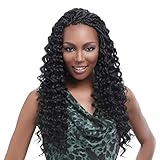 Harlem125 Synthetic Hair Braids Kima Braid Ripple Deep 20' (4-Pack, P1B/33)