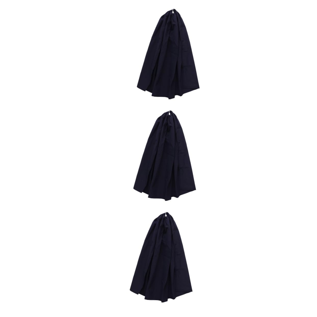 POPETPOP 3 Fundas para Jaula De Pájaros Azul Marino para Loros Redondas Accesorio De Tienda Funda Redonda para Loros Tela De Sombreado para Canarios.
