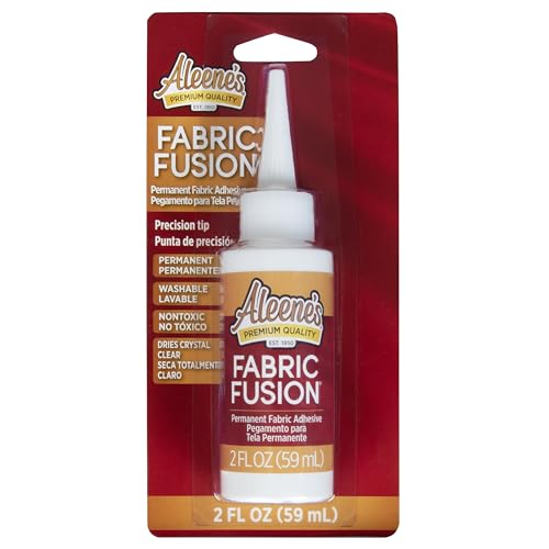 Aleene's Fabric Fusion Needlenose Glue, Permanent...