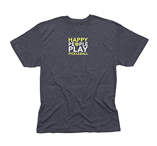 Happy People Play Pickleball Mens T-Shirt - Vintage T-shirt - Men's T-shirt - Pickleball gift - Pickleball clothing