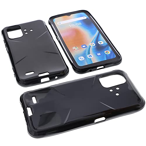 foto-kontor Protective case compatible with UMIDIGI Bison X10 PRO rubber TPU mobile phone cover black