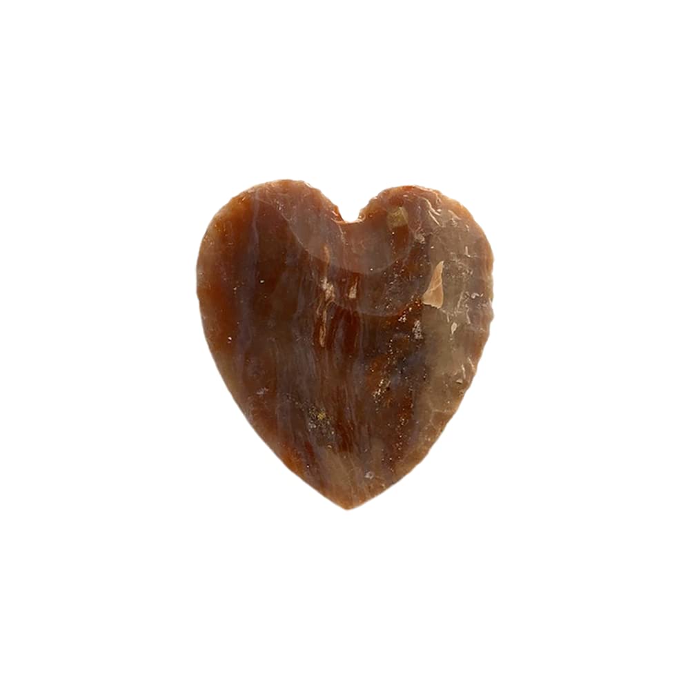 Small Crystal Heart, 2-3cm, Indian Agate
