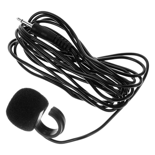 ibasenice Kleiner Kondensator Fingermikrofon für Musikinstrumente mit 3m Kabel Universeller Bühnen Tonabnehmer für Flöte Saxophon Tablet Klarer Klang Tragbares Instrumenten...