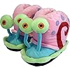 SPONGEBOB 112226 – pantoffels Gary in maat 44/46 EU (XL), Roze, Lichtblauw, Groen
