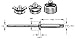 NCMORIN 48 Rivets - All Aluminum for installing Kayak and Canoe Accessories - Black Long Pop Rivet