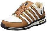 mens k swiss rinzler trainers Obermaterial aus Leder K-Swiss Herren Rinzler Sneaker, WHT/Dove/CASTORGRAY, 40 EU