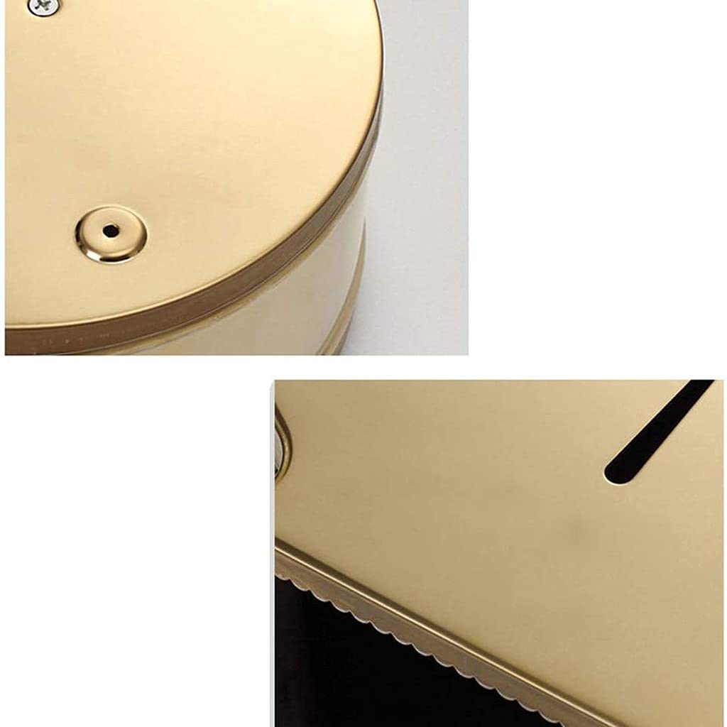NEECS Portarotolo da Parete in Ottone Portarotolo Carta igienica, Bronzo Spazzolato