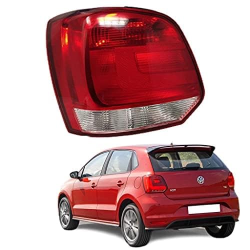 Image of Heavy Quality Back Light, Tail-light Assembly Without Bulb for Vollkswagen Polo 2009 to 2014 Type-1 (Left Co-Driver Side)