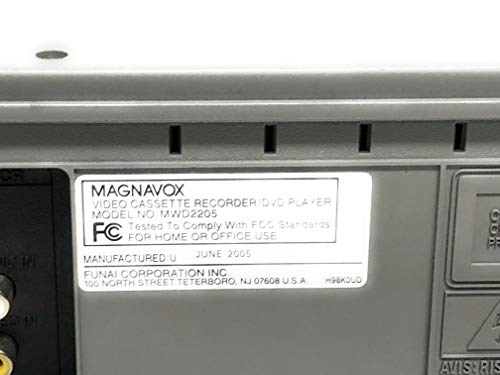 Magnavox MWD2205 Dvd/Vcr Combination Player thumb #4