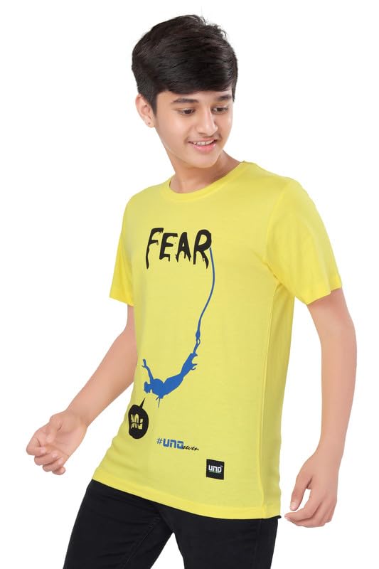 Image of UNOseven Boys Cotton T-Shirt - Pack of 2