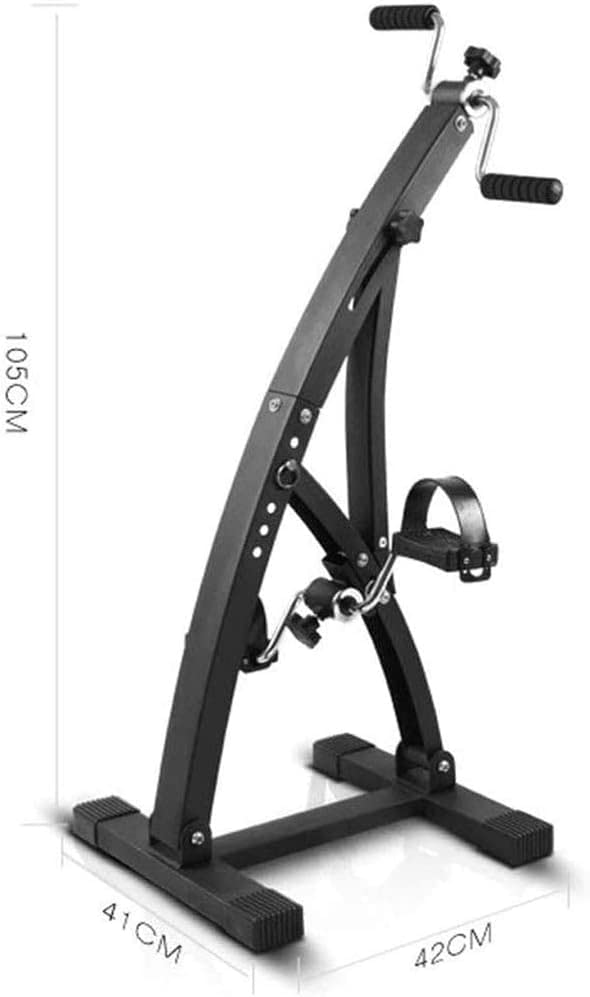 Bicicleta de ejercicio para brazos y piernas con pantalla LCD miniatura 3