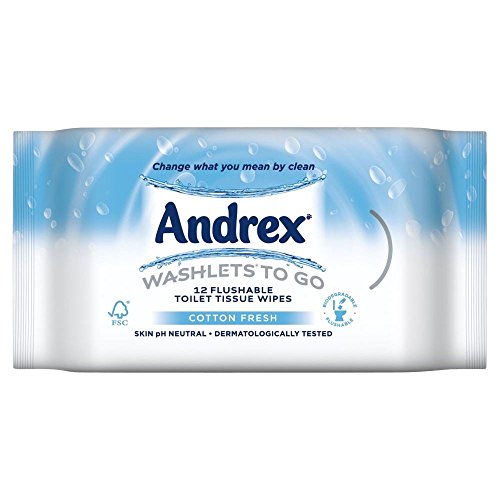 Preisvergleich Produktbild Andrex Dusch-Wcs Travel Pack (12)