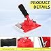 Paint Edge Trimmer + 2 Replace Pads - Adjustable 35.4-78.7 Inch Spliceable Pole, Ceiling & Corner Painting | Includes Replaceable Paint Pads | Professional Paint Edger for Clean, Sharp Lines
