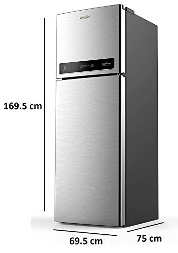 Image of Whirlpool 440 L 3 Star Inverter Frost-Free Double Door Refrigerator (INTELLIFRESH INV CNV 455 3S, German Steel)