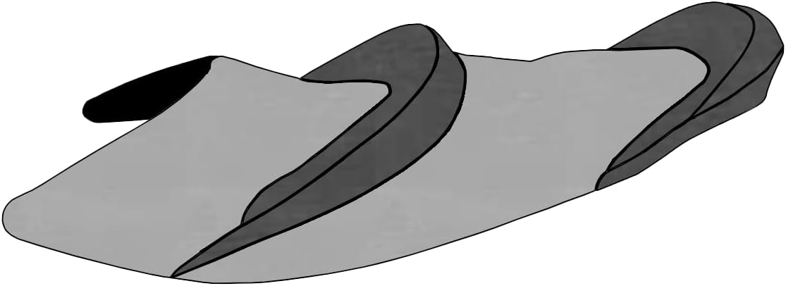 BlackTip Jetsports Seat Cover Compatible with Yamaha 2010-2014 VX Cruiser (Gray)