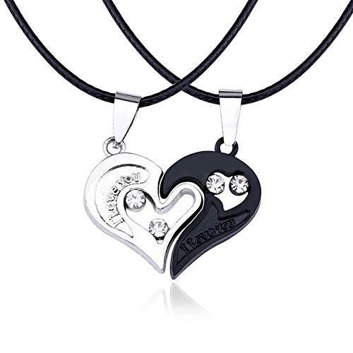 Couple Pendant Necklace Set for Men 