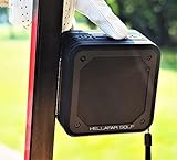 Hellafar Golf Magnetic Golf Cart Speaker - Wireless and Waterproof Golf Cart Bluetooth Speaker- Includes Divot Tool & Magnetic Ball Marker