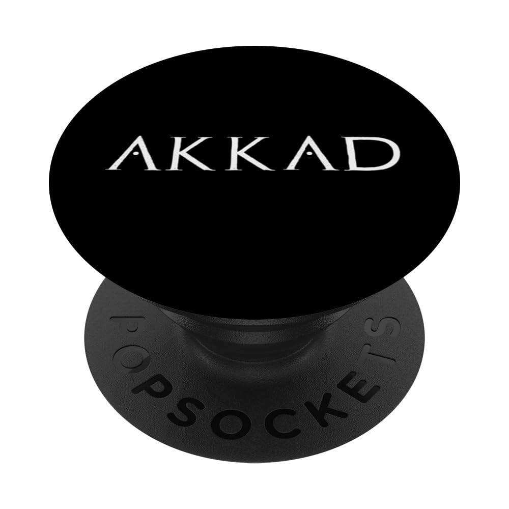 Akkad Ancient Mesopotamian History PopSockets Swappable PopGrip, Black