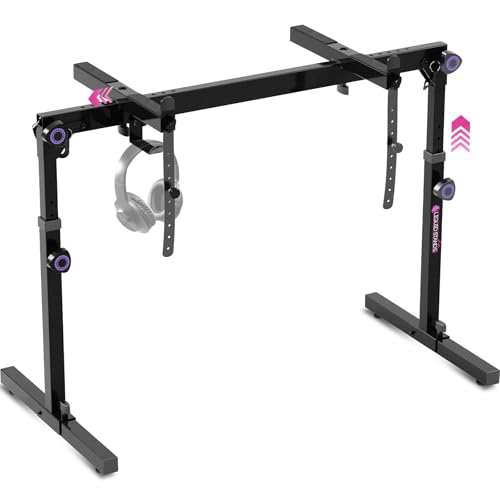 Liquid Stands Table Style Keyboard Stand – Foldable & Collapsible Digital Piano Stand for...