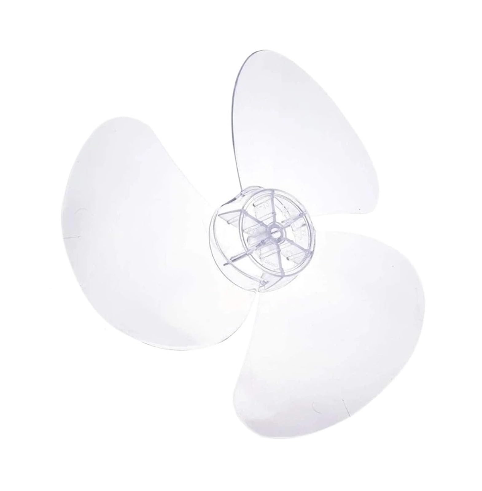 FOELANNE Plastic Fan Blade, 3 Leaves Plastic Fan Blade Replacement For 11/12/16 Inch Pedestal Stand Table Fans(Type C)