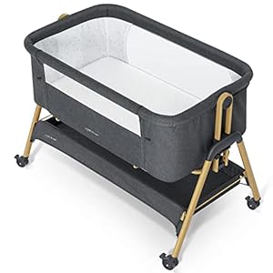 ANGELBLISS Baby Bassinet, Bedside S...