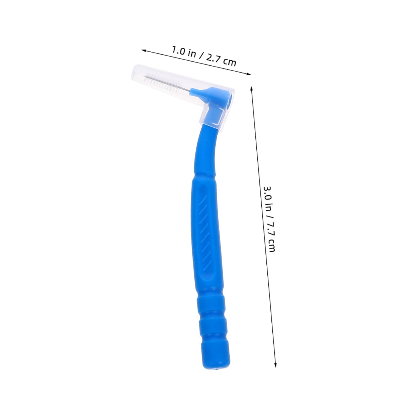 Baluue 150pezzi Spazzolini Interdentali Manuali Per Pulizia Orale Spazzole Shape Per Denti Con Manico Comodo Per Spazi Interdentali e Apparecchi Ortodontici
