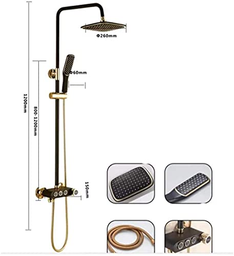 Ensemble de douche durable contre le calcaire et l'usure