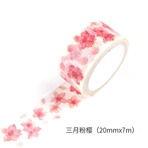 YELOWKIS Washi Tape Sakura e nastro adesivo bella
