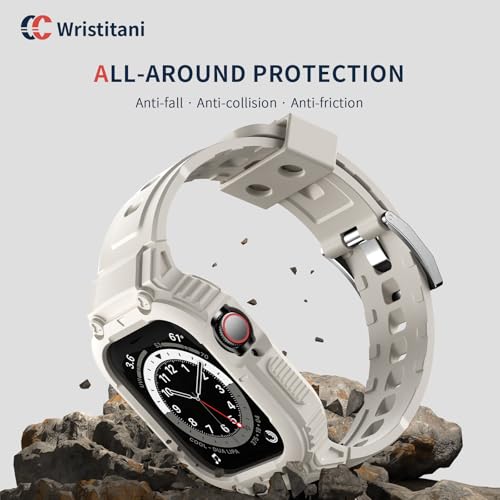 Wristitani 2 Pack for apple watch band with Case 44mm 45mm - image 2