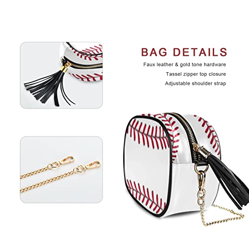 Crossbody Bag for Women Shoulder Bag with Chain Strap and Tassel2